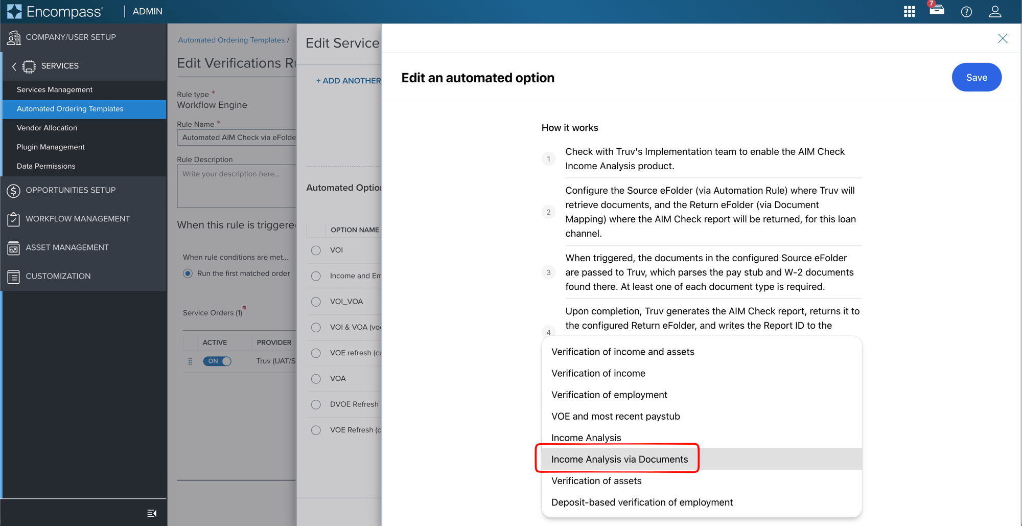 Edit an automated option, How it works
