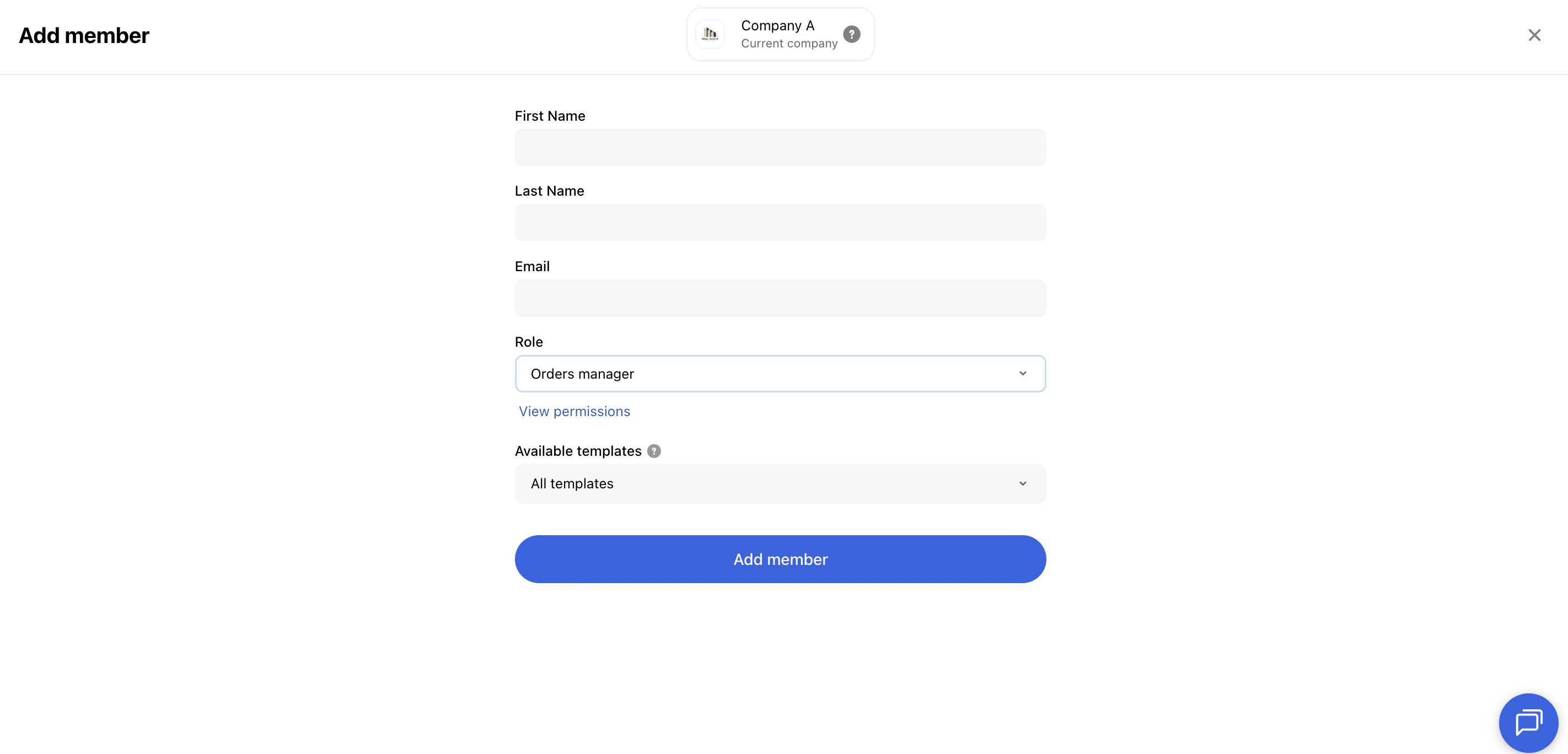 Truv Dashboard - Add member