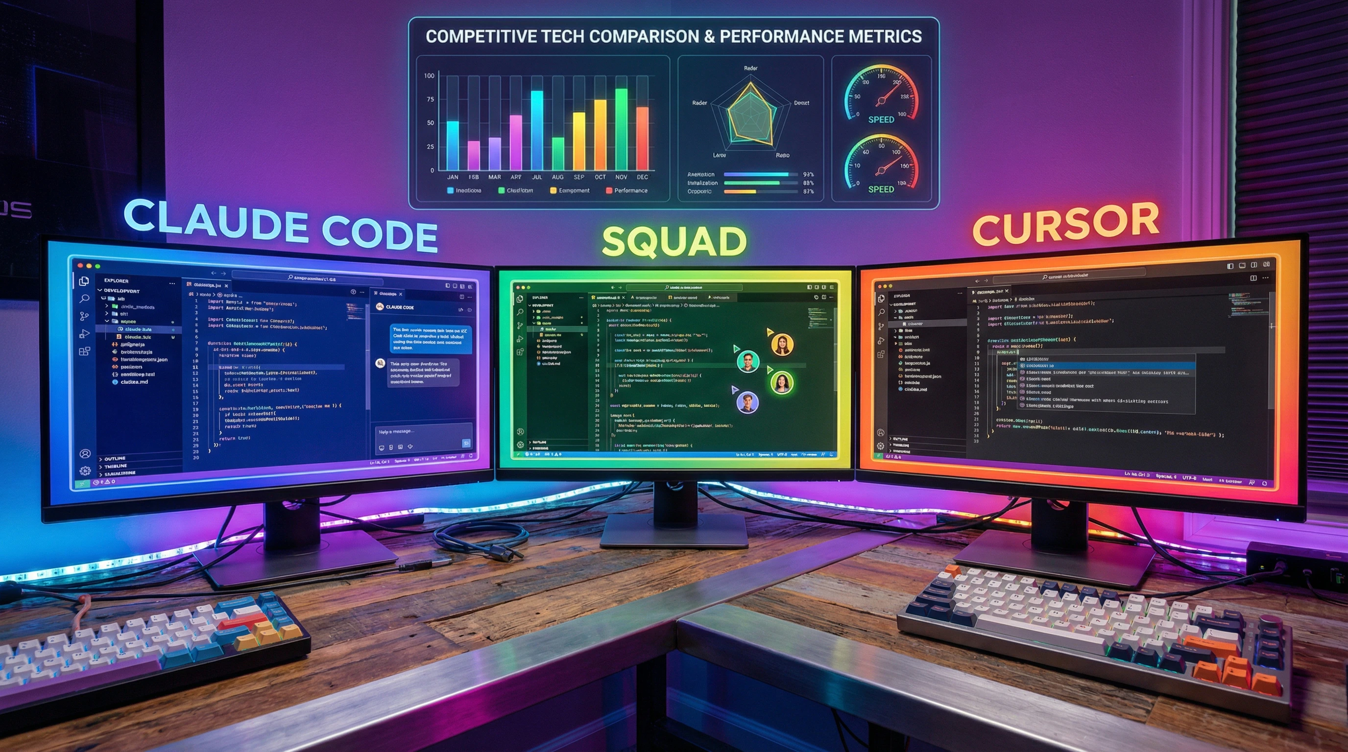 The AI Coding Tool Bake-Off: Claude Code vs Squad vs Cursor
