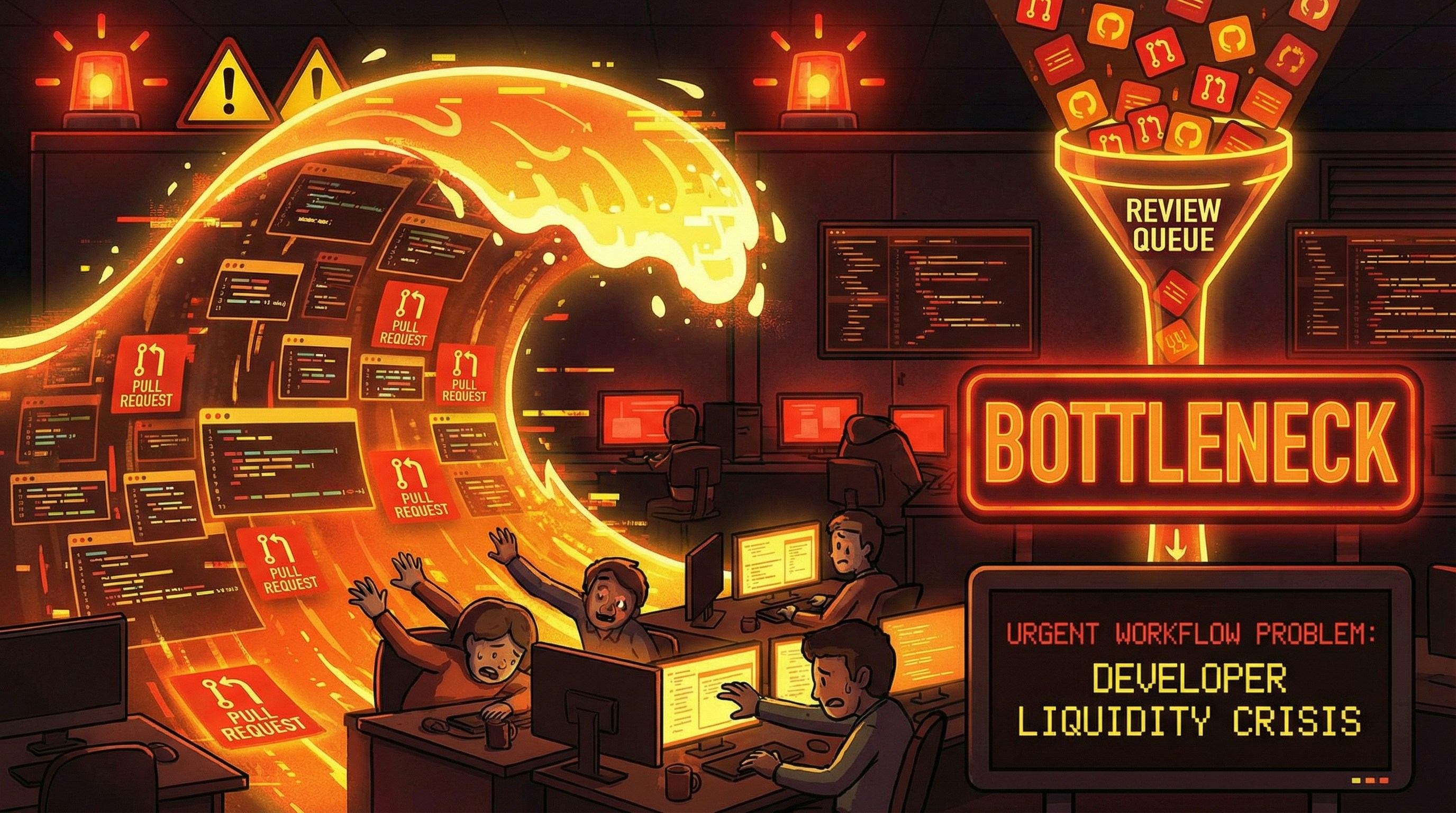 The Code Review Liquidity Crisis