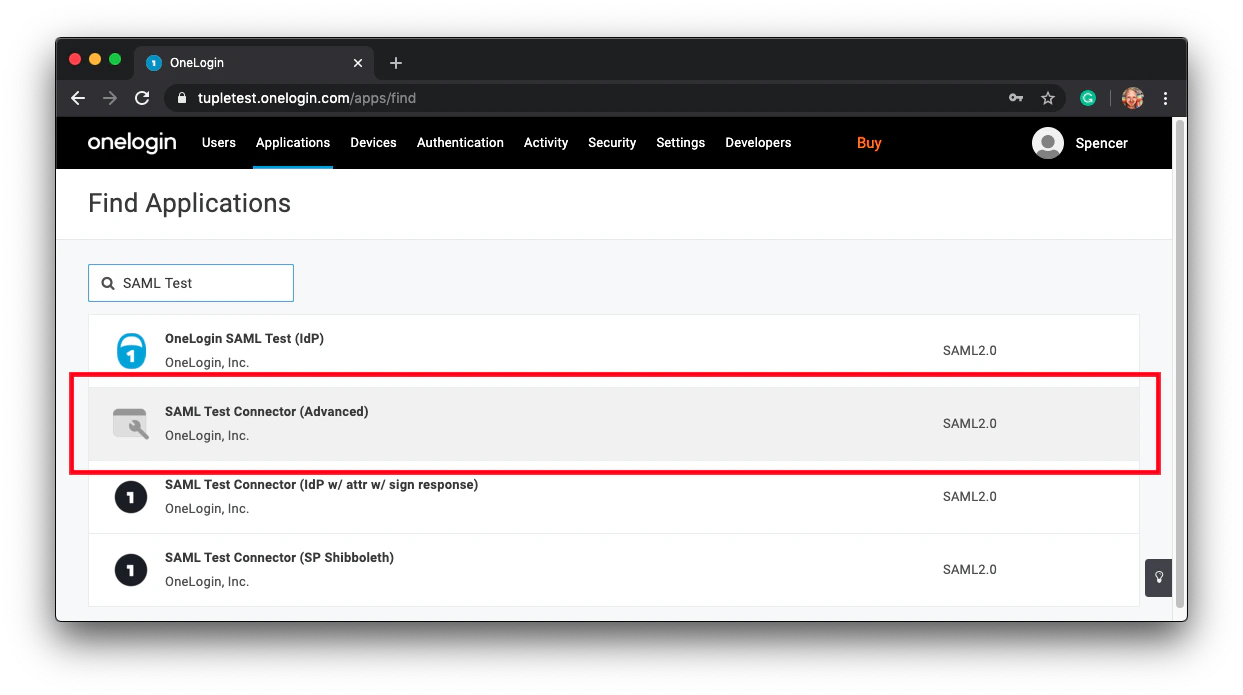 Locate App From Search