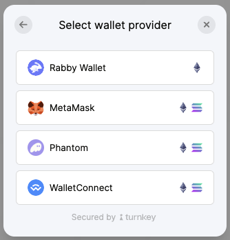 Wallet Auth Modal