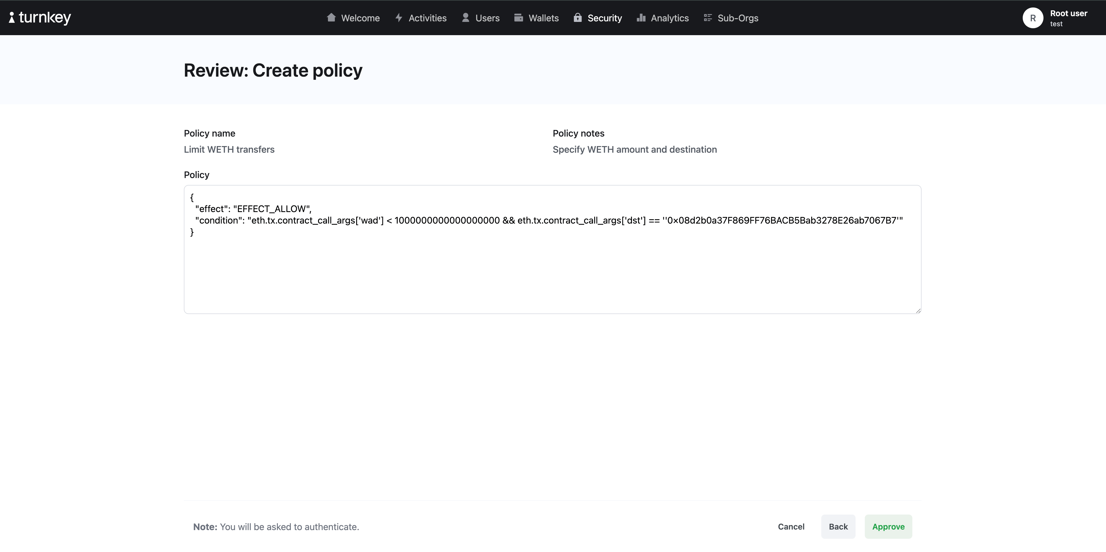 create policy review