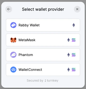 Wallet Auth Modal