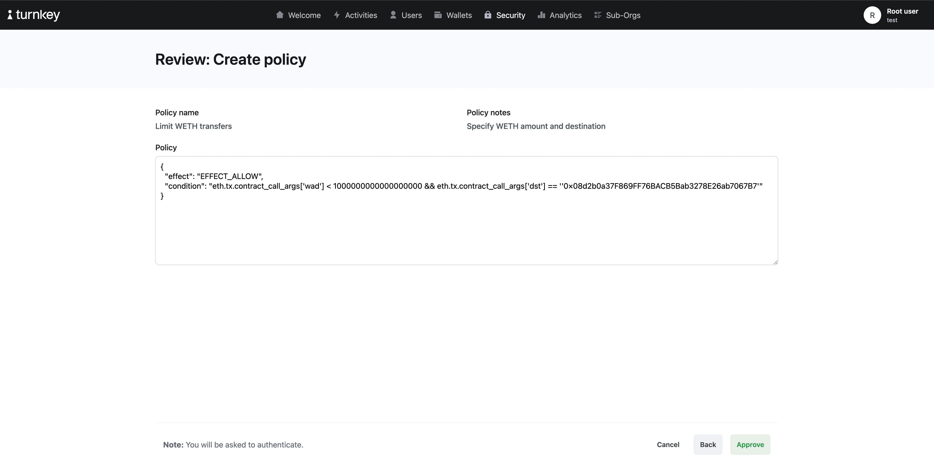 create policy review