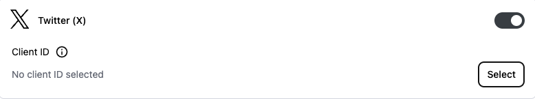 Enabling an OAuth2.0 provider