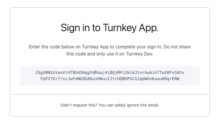 auth email