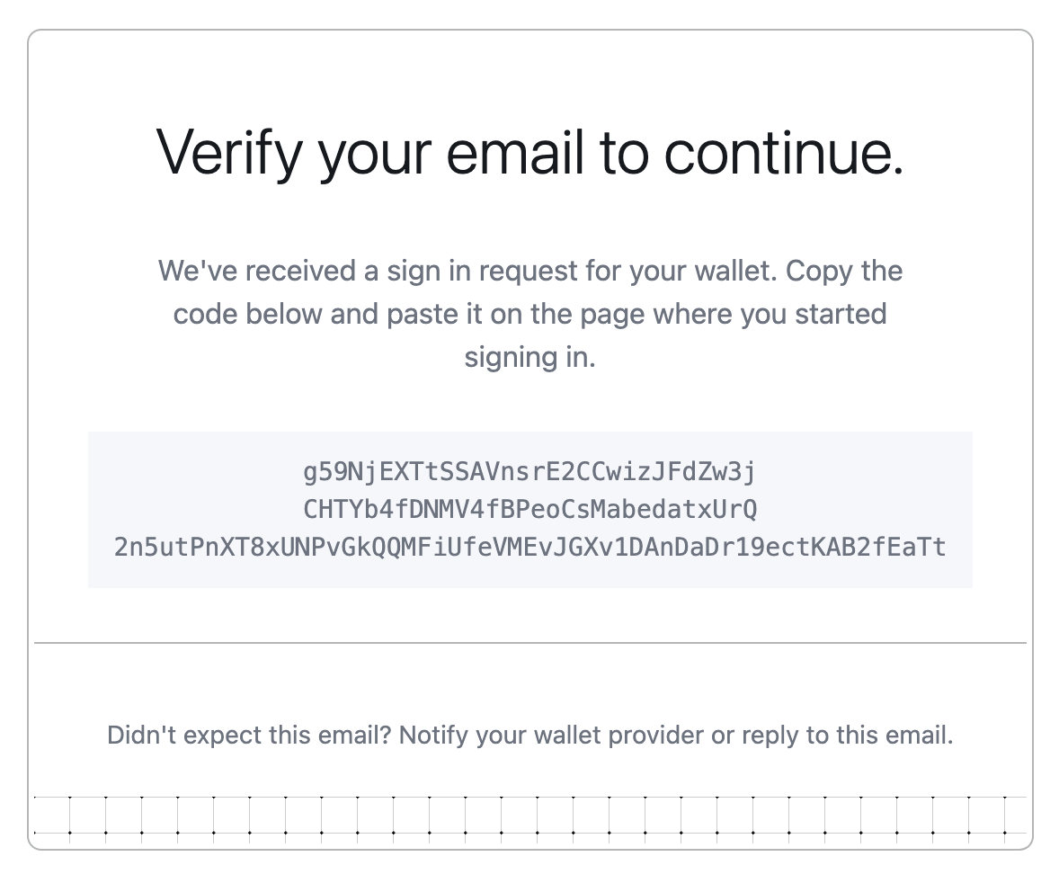 auth email