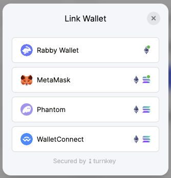 Wallet Auth Modal