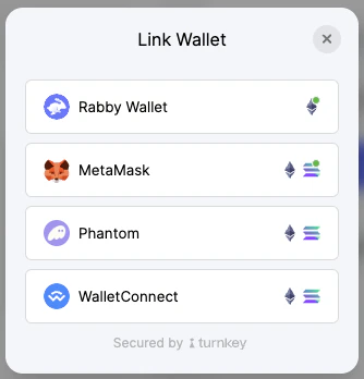 Wallet Auth Modal