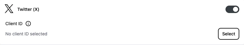 Enabling an OAuth2.0 provider