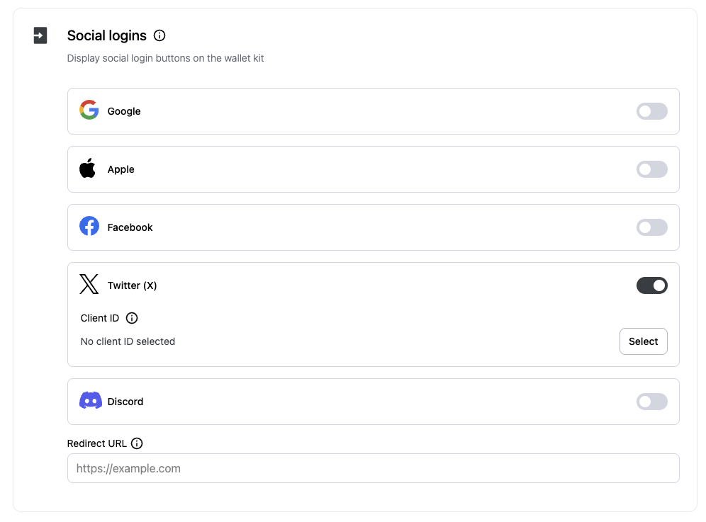 Enabling an OAuth2.0 provider