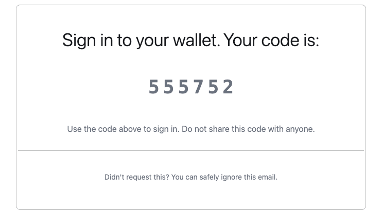 auth otp email