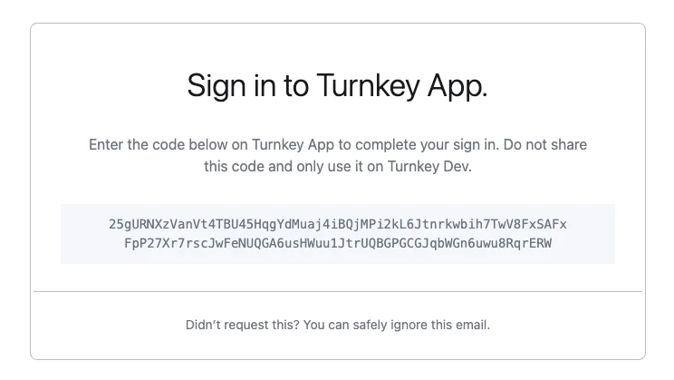auth email