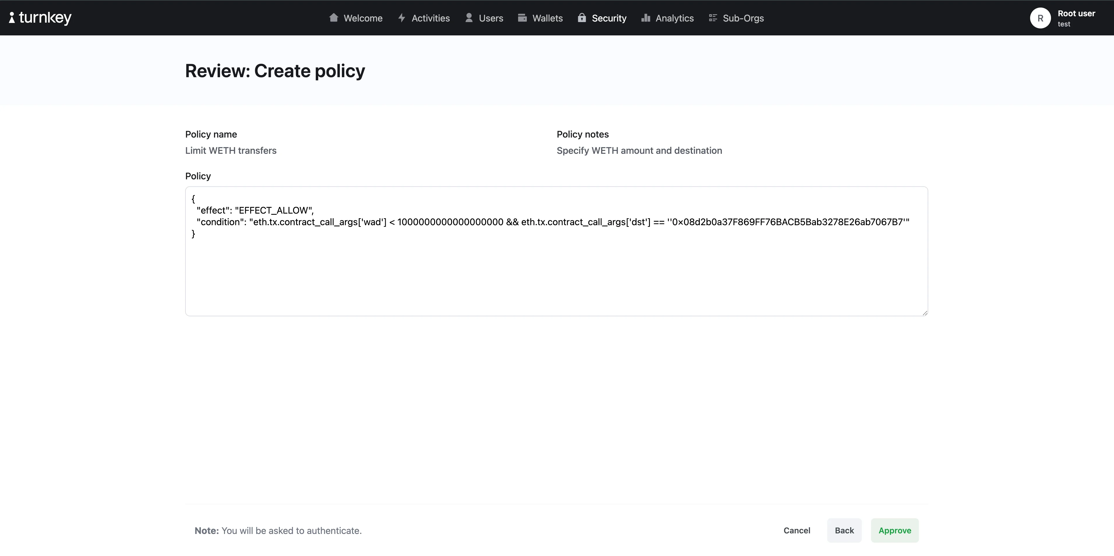 create policy review