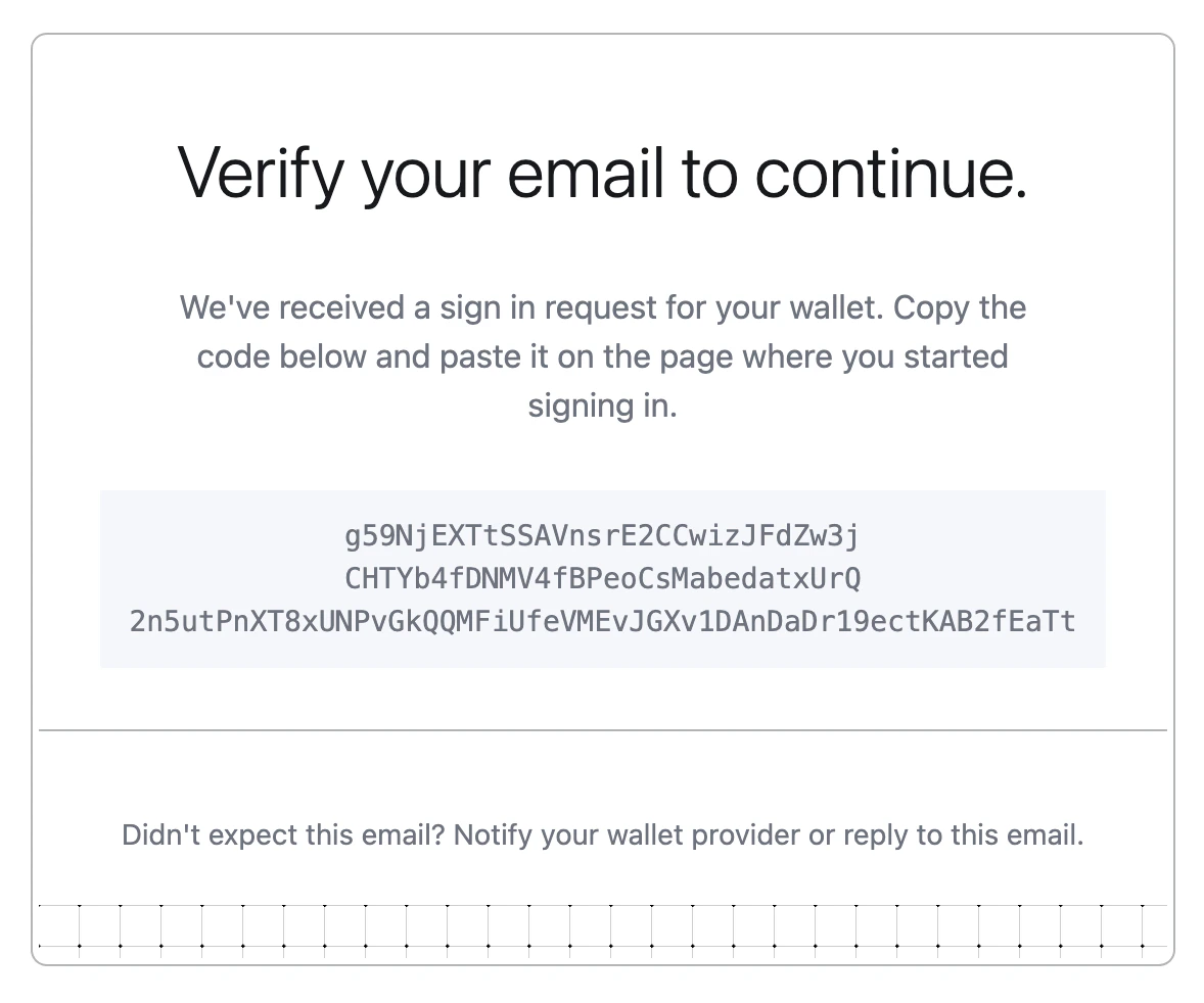 auth email