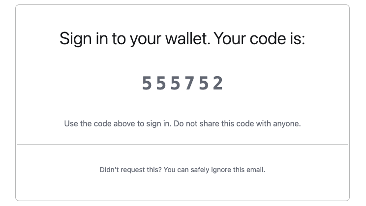 auth otp email