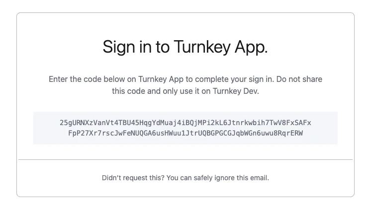 auth email