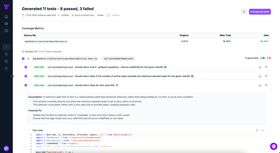 Tusk's automated tests in light mode