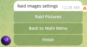 Target raid settings