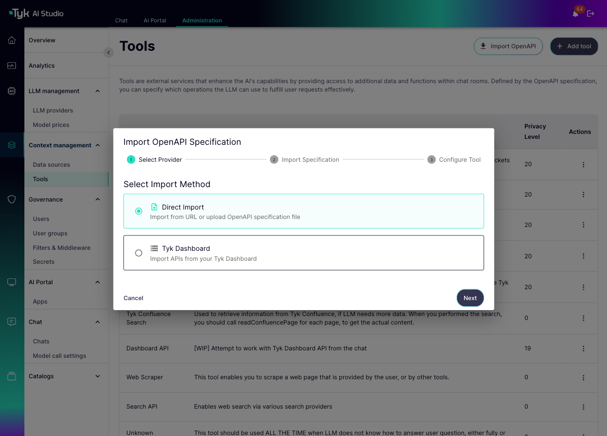 Tool Config