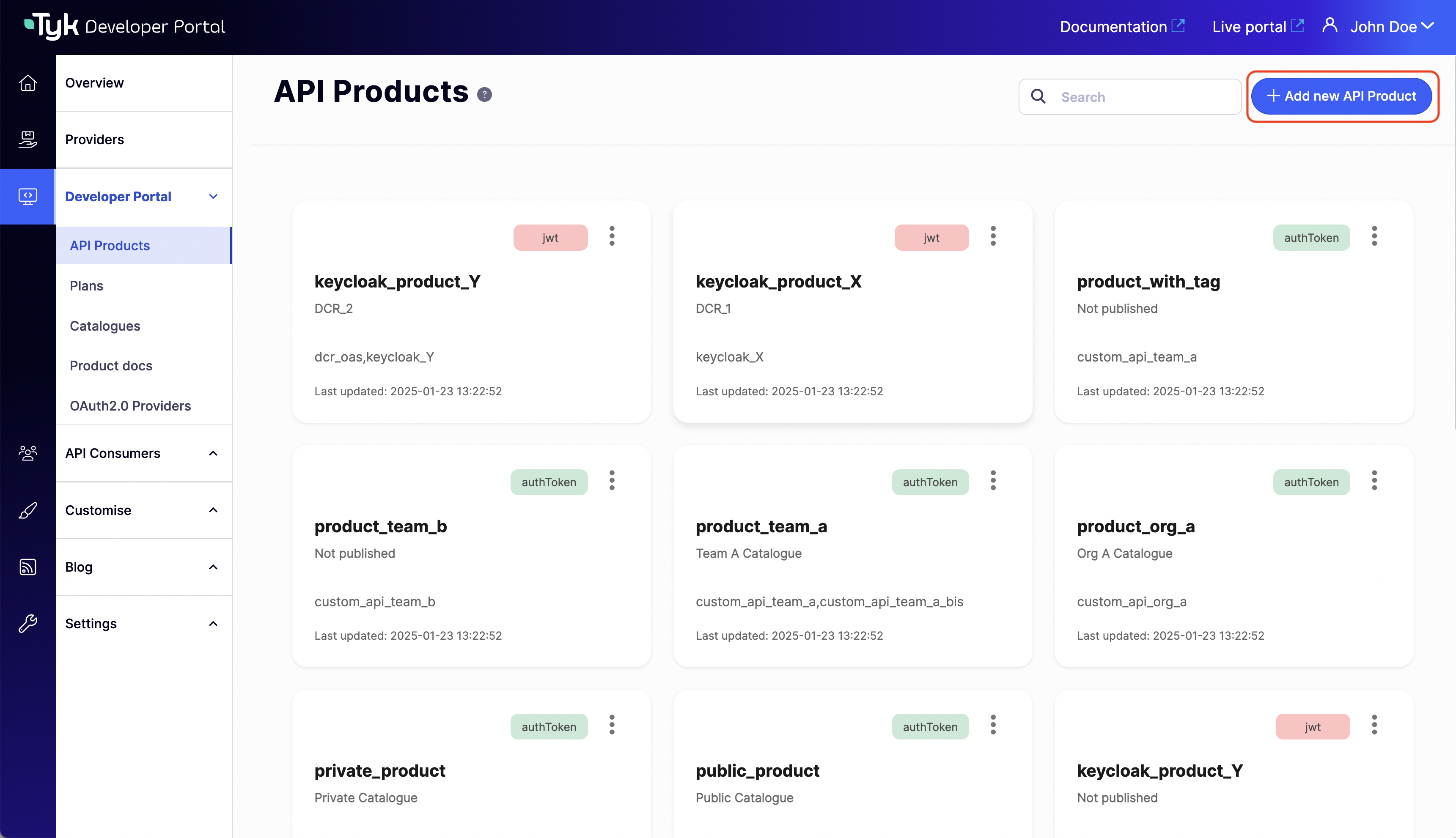 Add an API Product