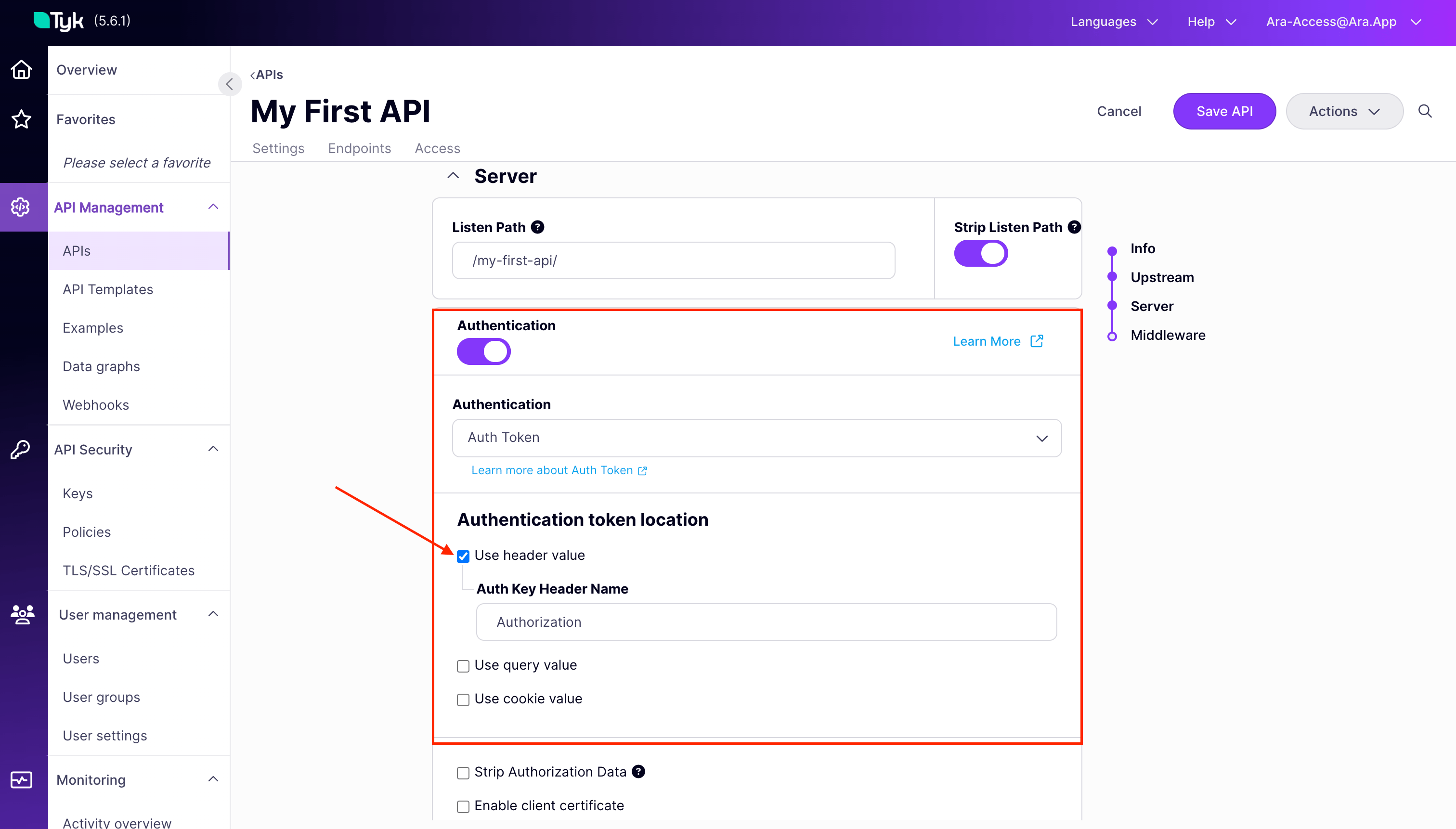 Add Authentication