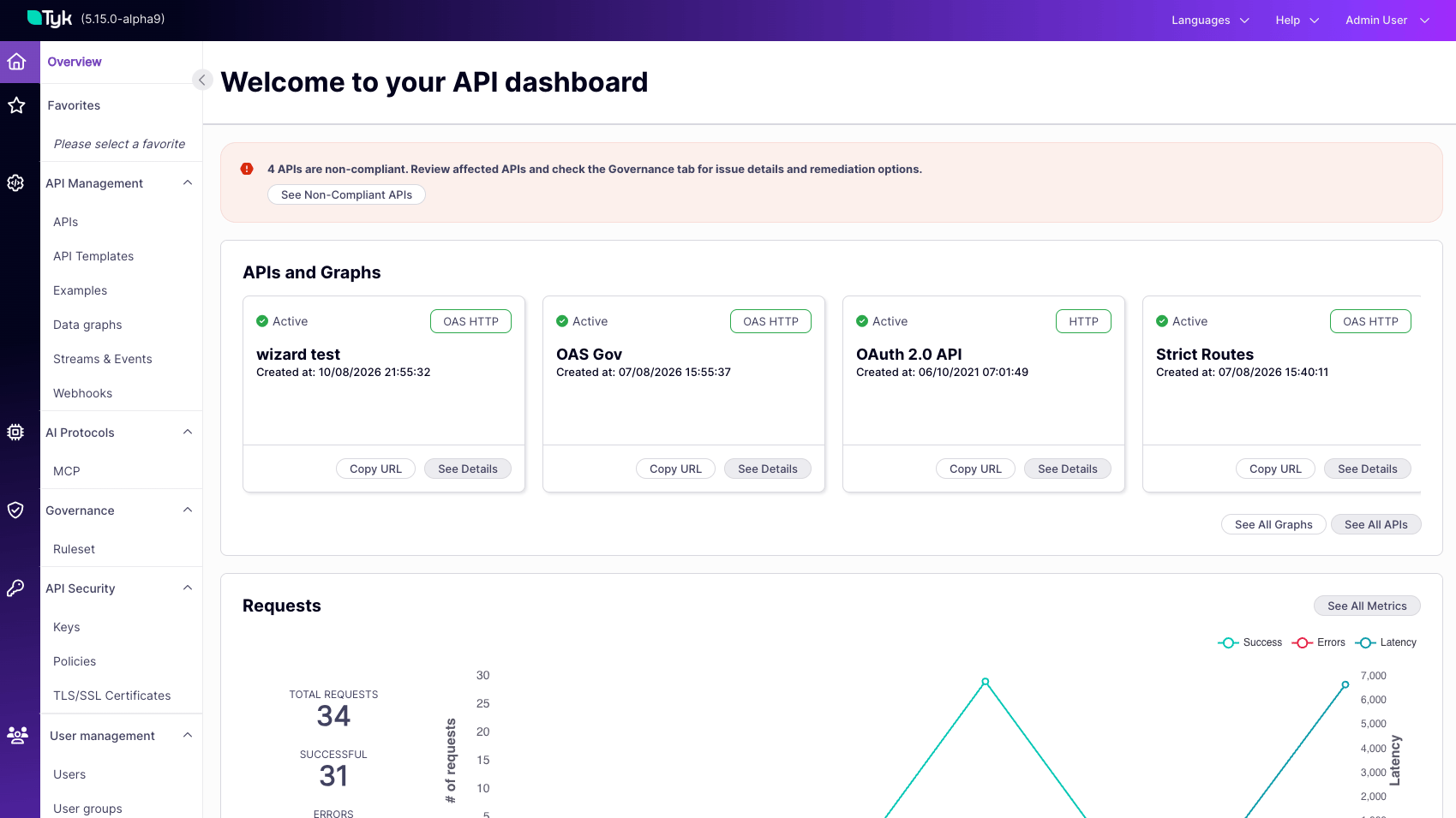 Compliance notification banner