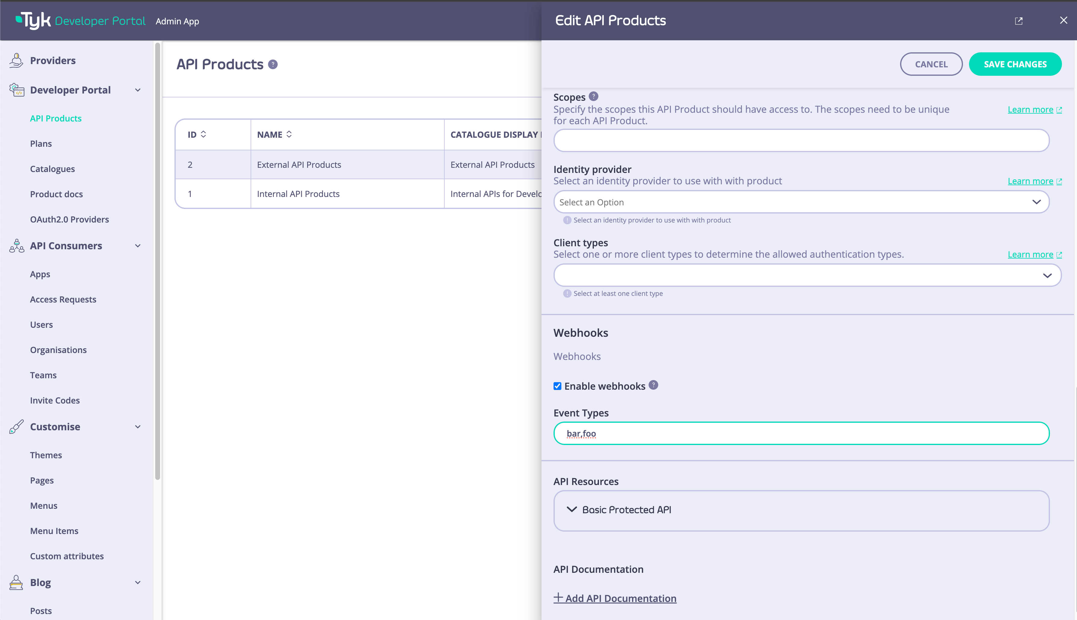 Enable Portal Webhooks