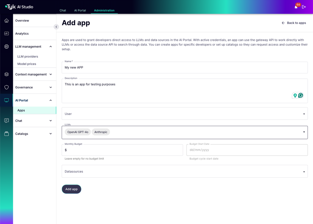 Portal Configuration
