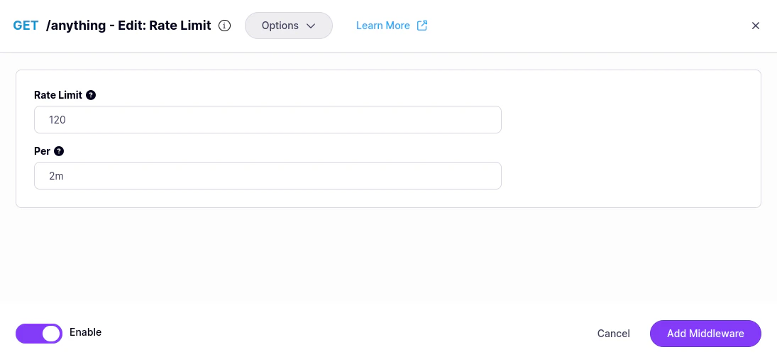 Configuring the per-endpoint custom plugin