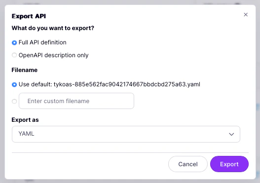 Choosing what to download