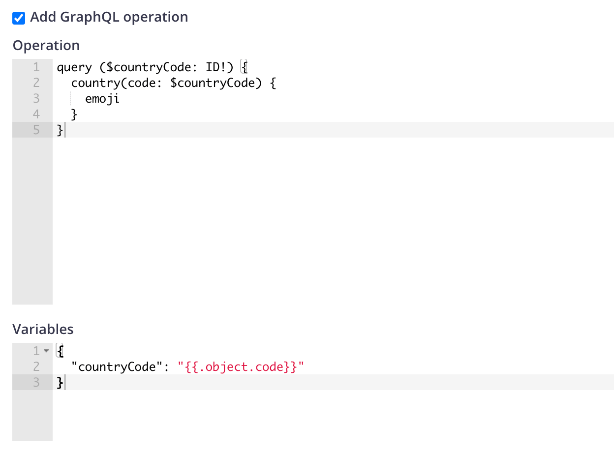 Add GQL Operation
