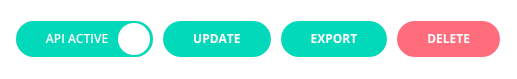 Export button location