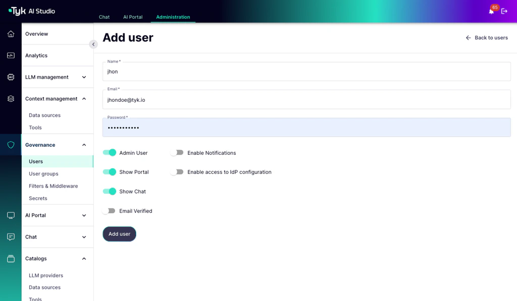 Notification Prefs UI