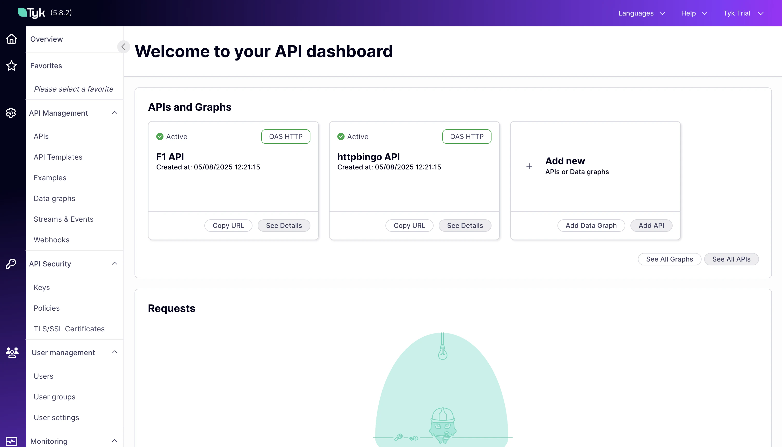 Self Managed Tyk Dashbaord