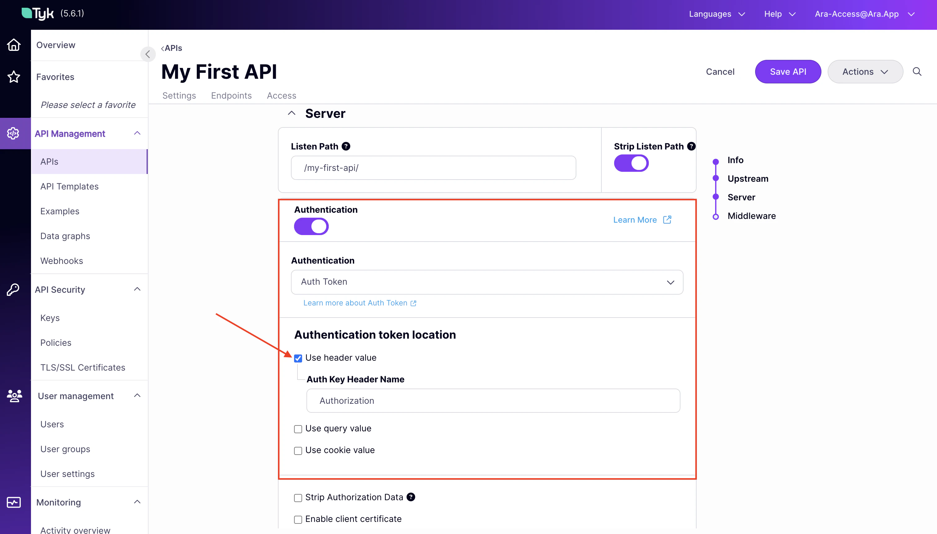 Add Authentication