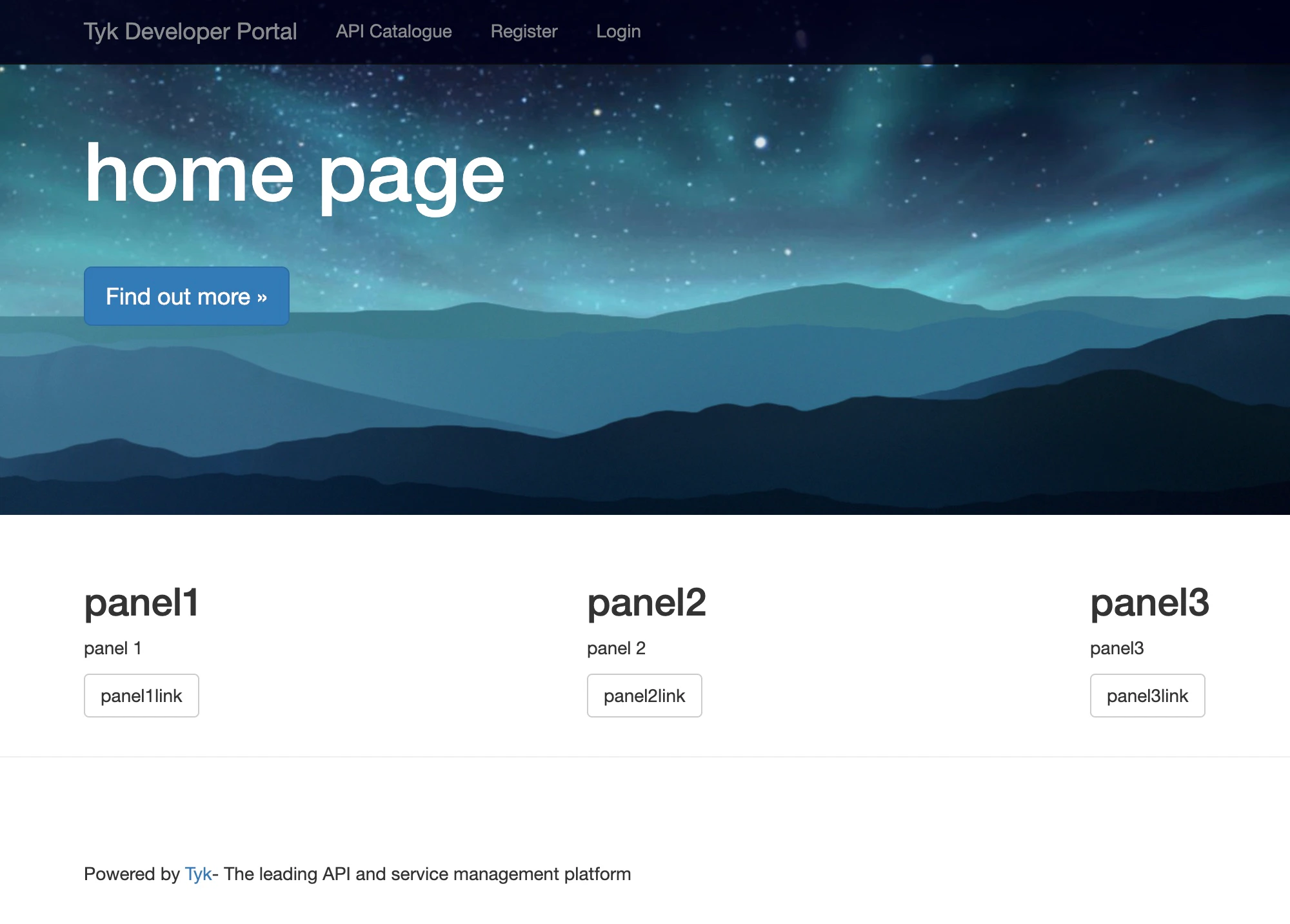 Portal Menu