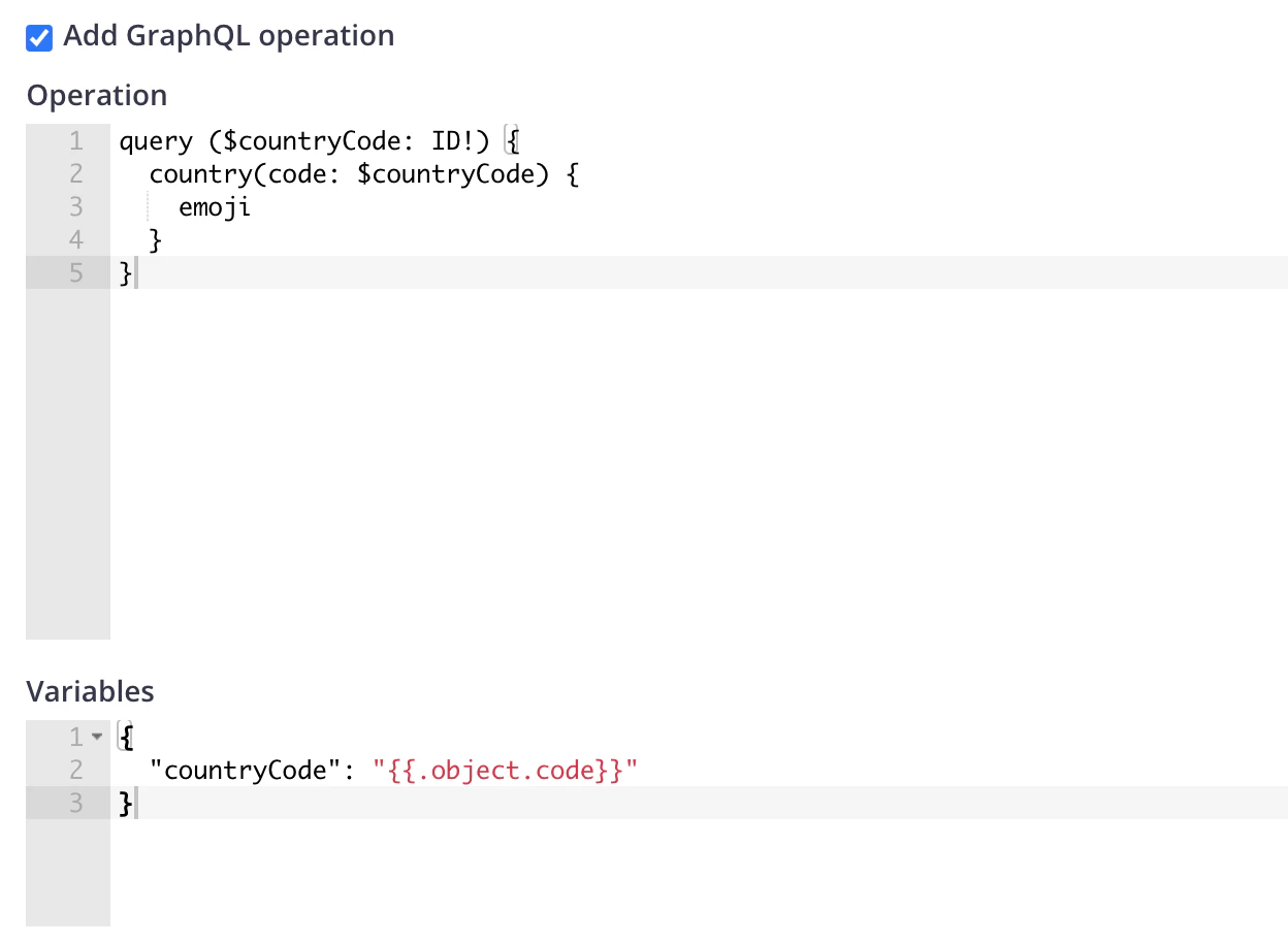 Add GQL Operation