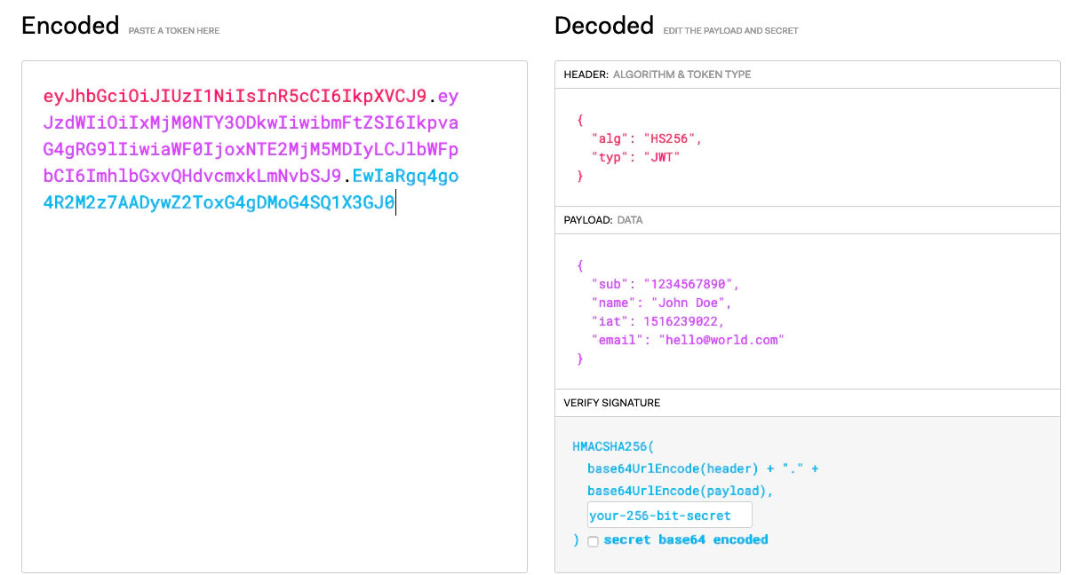 Split Token Example