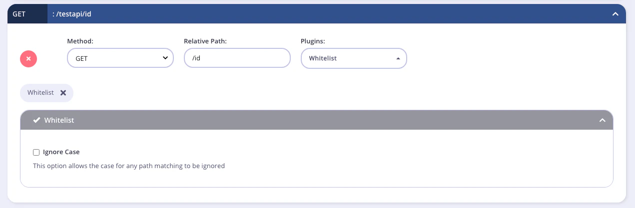 Allowlist options