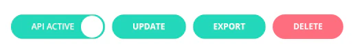 Export button location