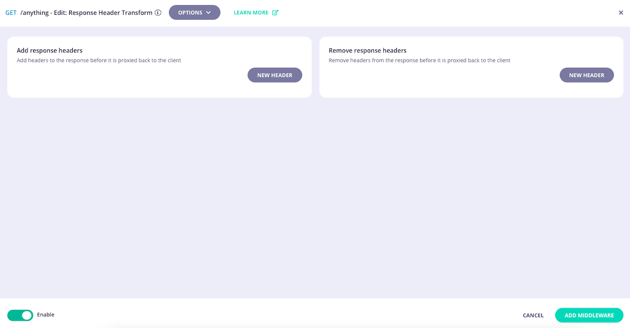 Configuring the rewrite rules for Advanced Triggers