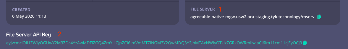 File Server Settings