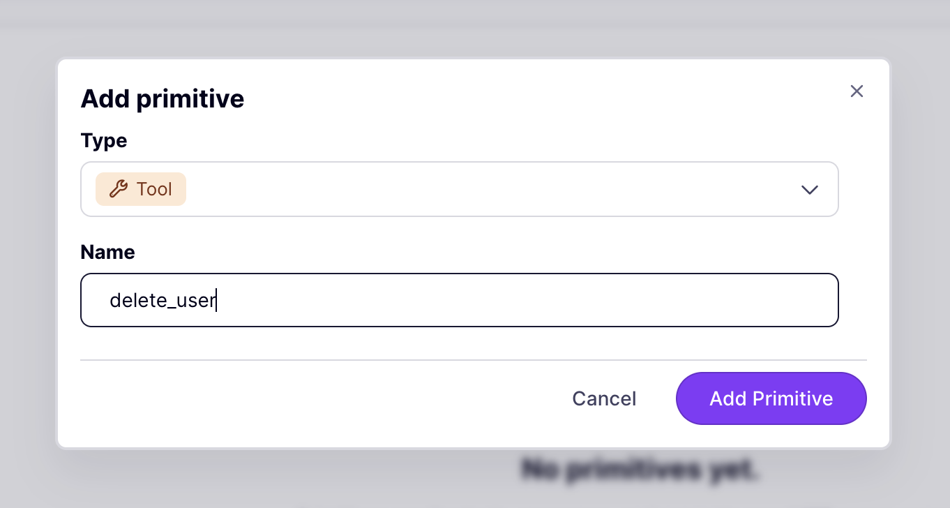 Add delete_user as a tool primitive