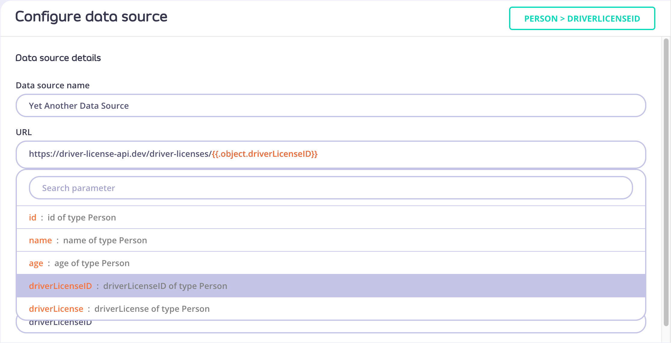 Use the object placeholder