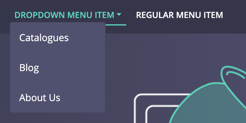 Customize Menus in Developer Portal - Tyk Documentation