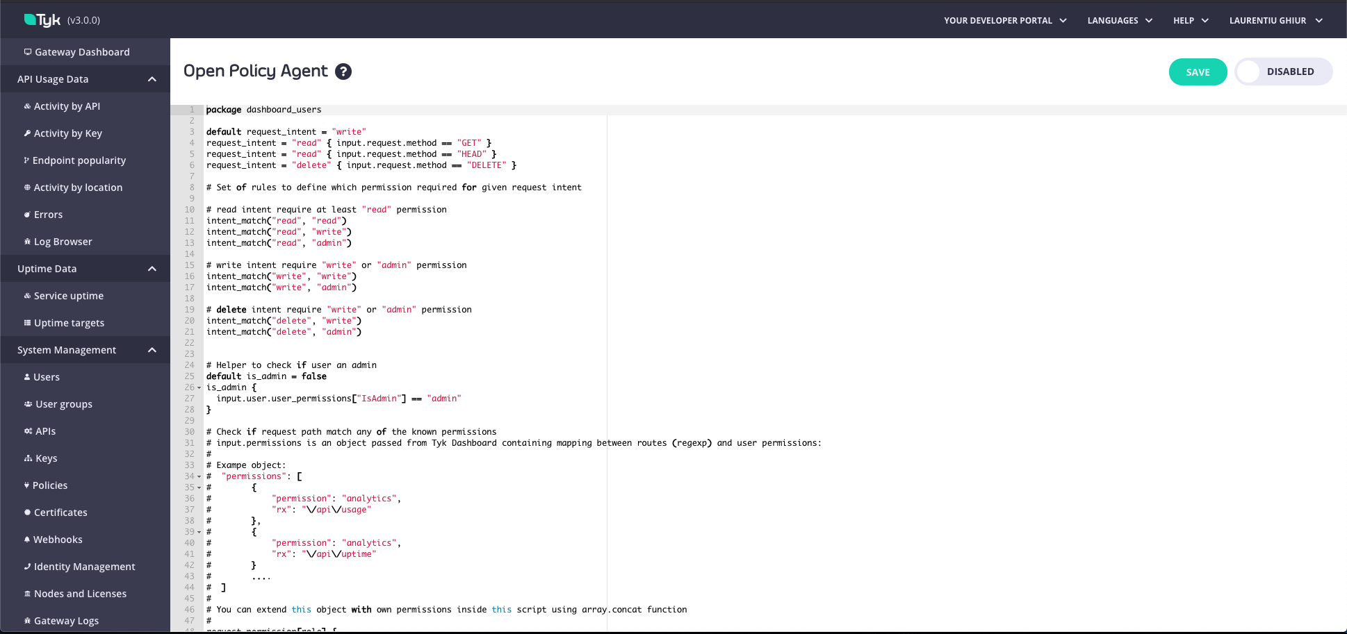 Manage the Tyk Dashboard - Tyk Documentation Manage the Tyk Dashboard - Tyk Documentation