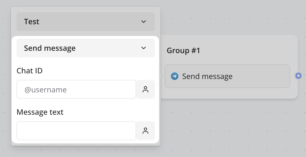 Action example