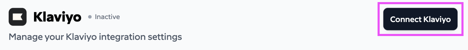 subtotal klaviyo integration